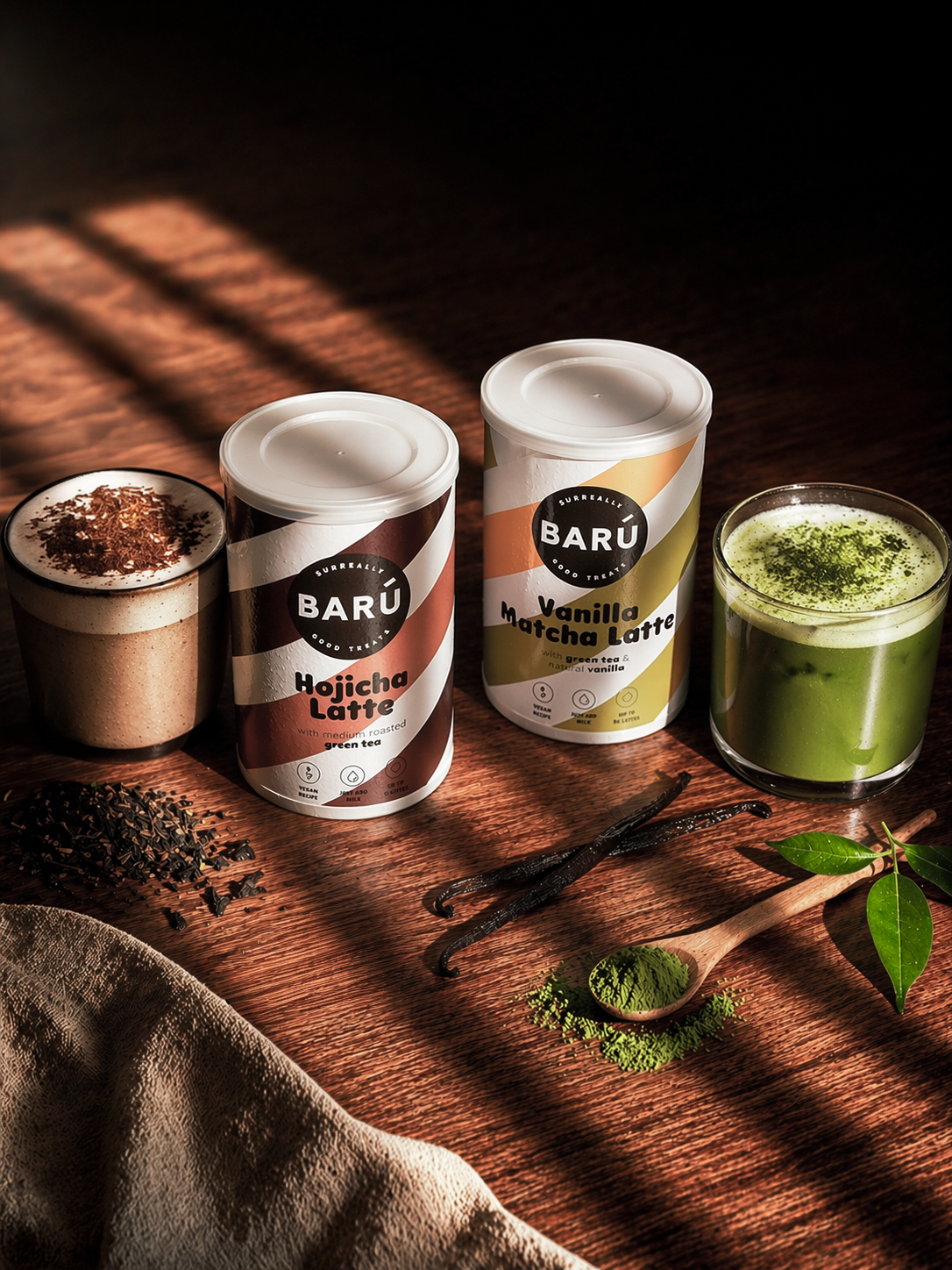 Baru Vanilla + Hojicha